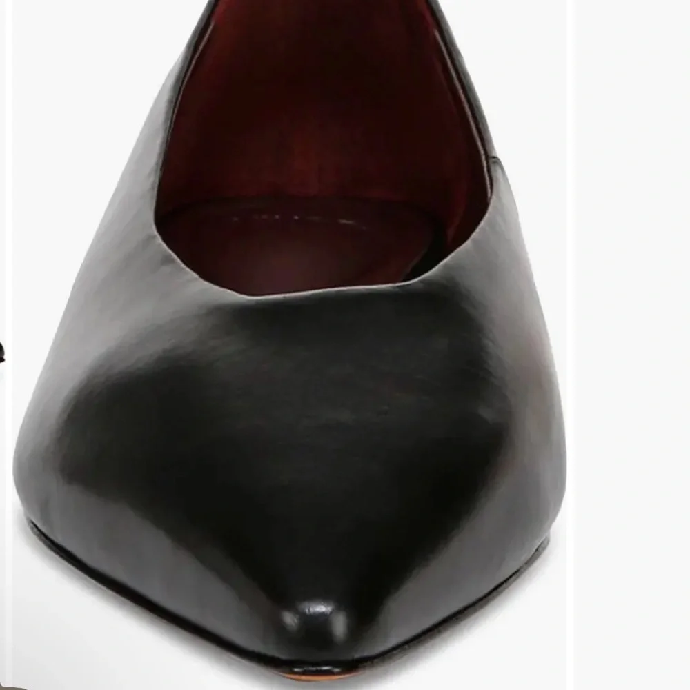 NWOT Vince Isabel Pointed Toe Flat size 8.5 - Picture 3 of 8